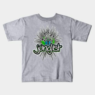 Junglist-BoomtreeBurst-GG Kids T-Shirt